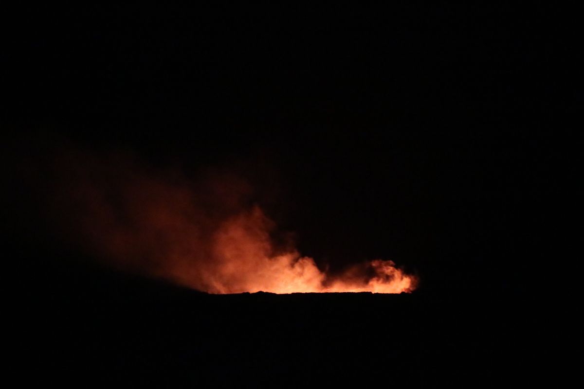 ダナキルツアーでエルタアレ火山。火山までの道のりは3時間ちょっと足場の悪い...