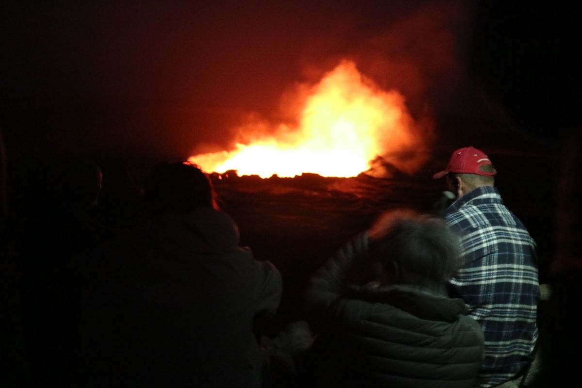 ダナキルツアーでエルタアレ火山。火山までの道のりは3時間ちょっと足場の悪い...
