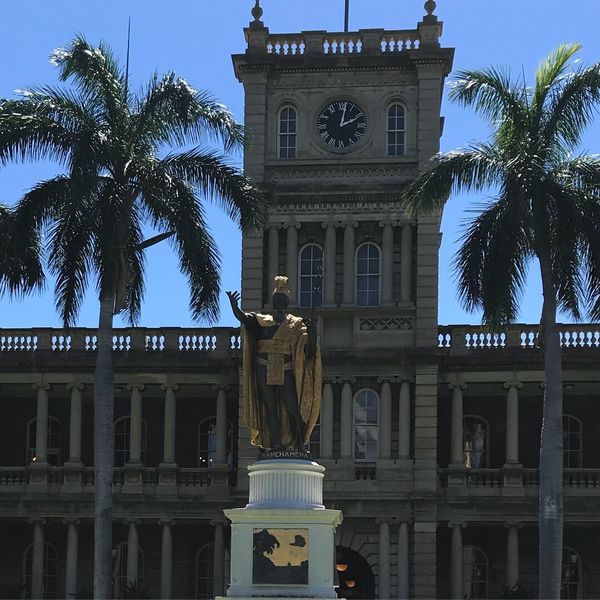 アメリカ(米国)・ホノルル「ハワイ旅」の写真：カメハメハ王からのカカアコ