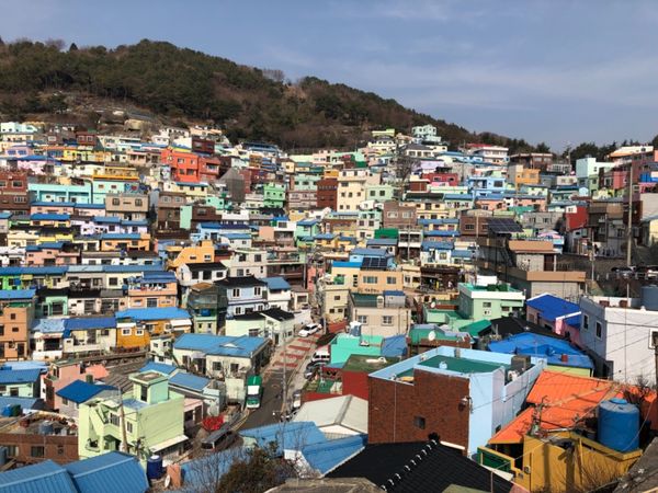 大韓民国 (韓国)・プサン、甘川文化村「釜山」の写真