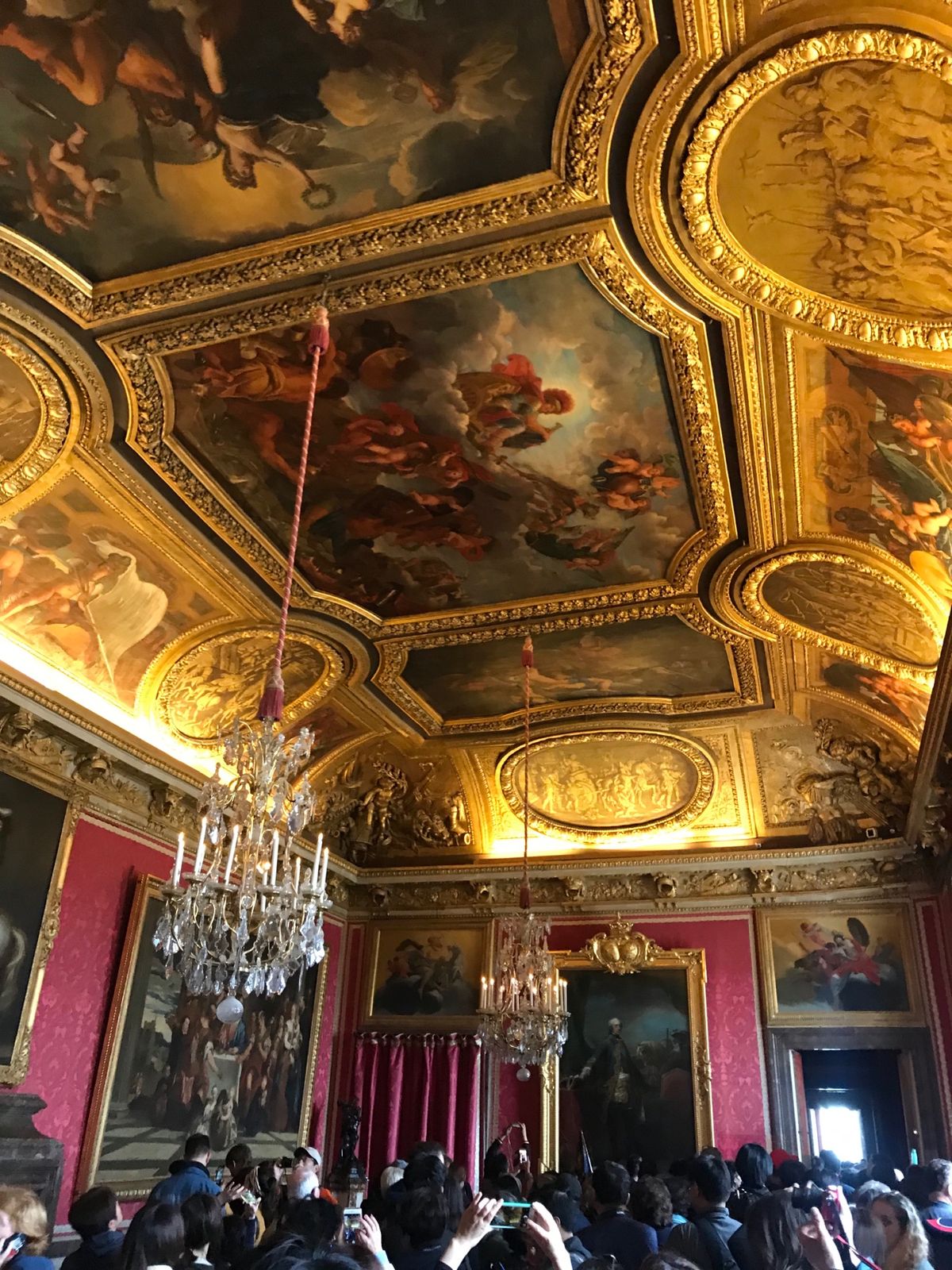 ベルサイユ宮殿❗️❗️この旅でここの写真が一番多くて、どれが何の部屋かもう...