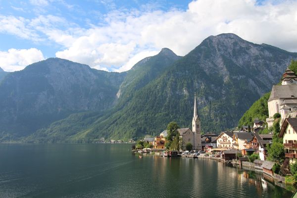 オーストリア・ハルシュタット「ドイツ、オーストリアドライブ旅行」の写真