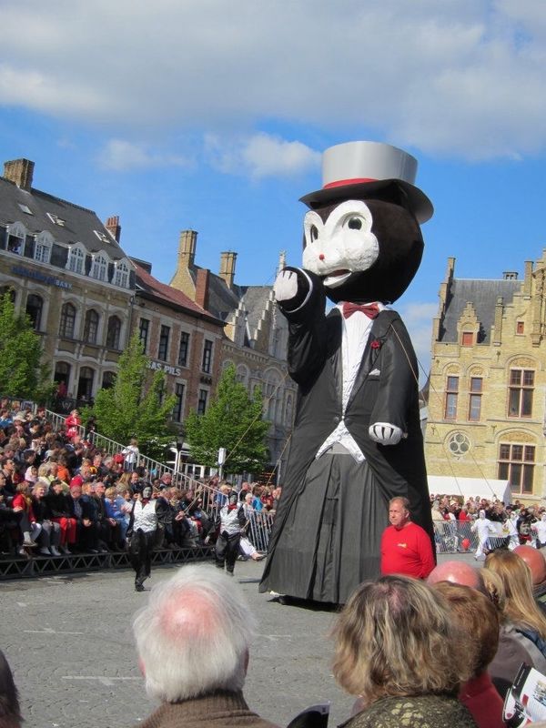 ベルギー・イーペル「猫祭り」の写真