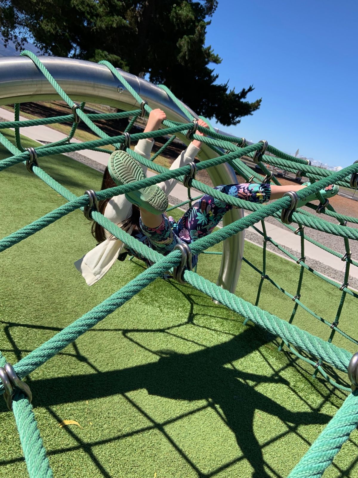 マウナケアに登る入り口のそばにある公園。 トイレ休憩もかねていつもよるので...