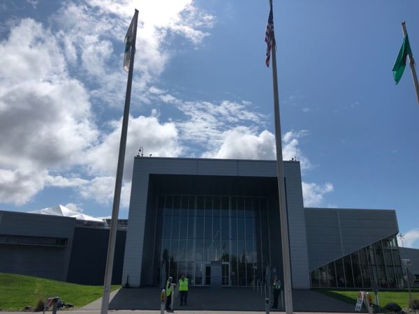 アメリカ(米国)「Seattle」の写真：Boeing factory tour