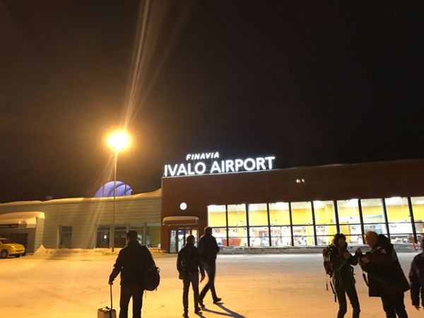 フィンランド・ヘルシンキ「念願の北欧8日間☃️🎅🎄フィンランド」の写真：イヴァロ空港に到着。寒すぎて寒すぎて体の...