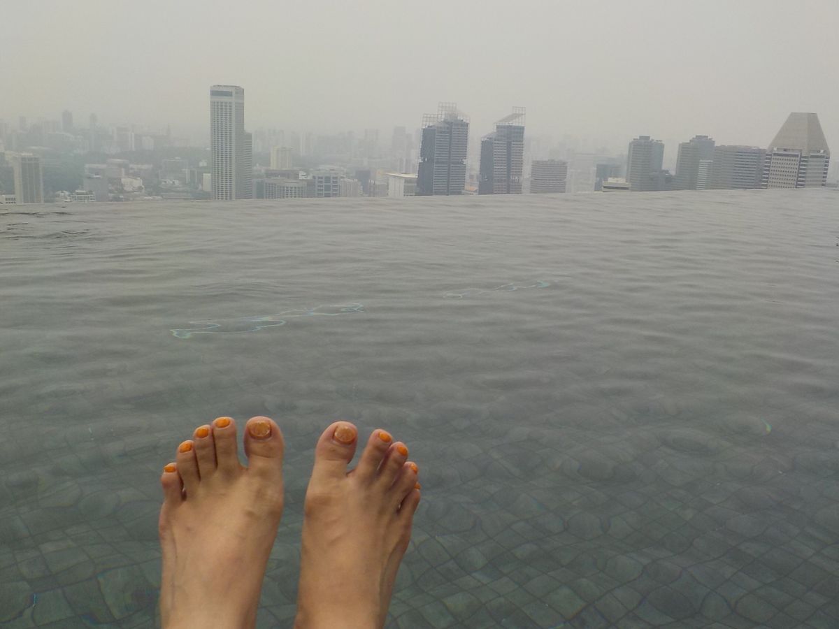 インフィニティプール、凄いなー。