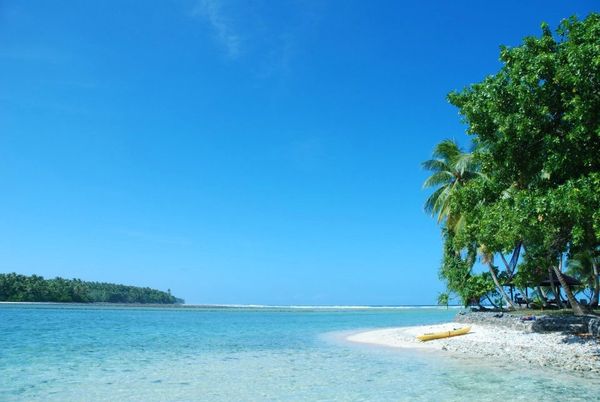 マーシャル諸島「南の島で年越し」の写真