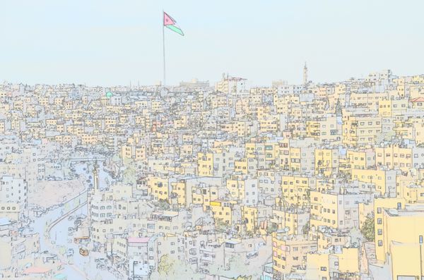 ヨルダン・アンマン「ヨルダン （トルコ→ヨルダン→イスラエルの旅）」の写真