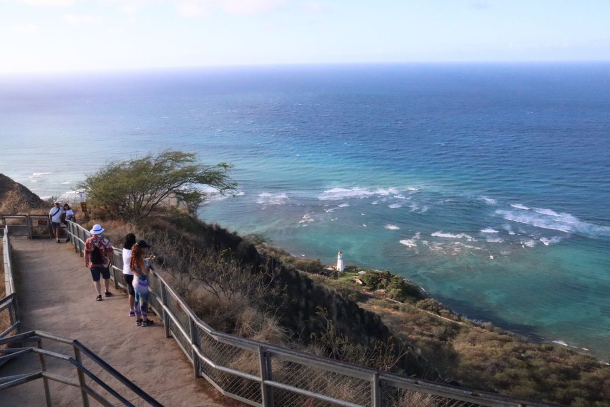 ダイヤモンドヘッドに行きましたー！