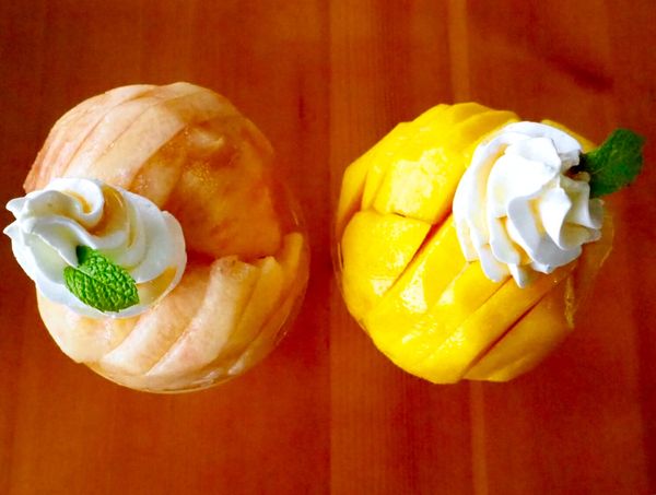 日本・宮城県「南東北旅行」の写真：福島と山形で食べてきた桃とブドウのスイー...