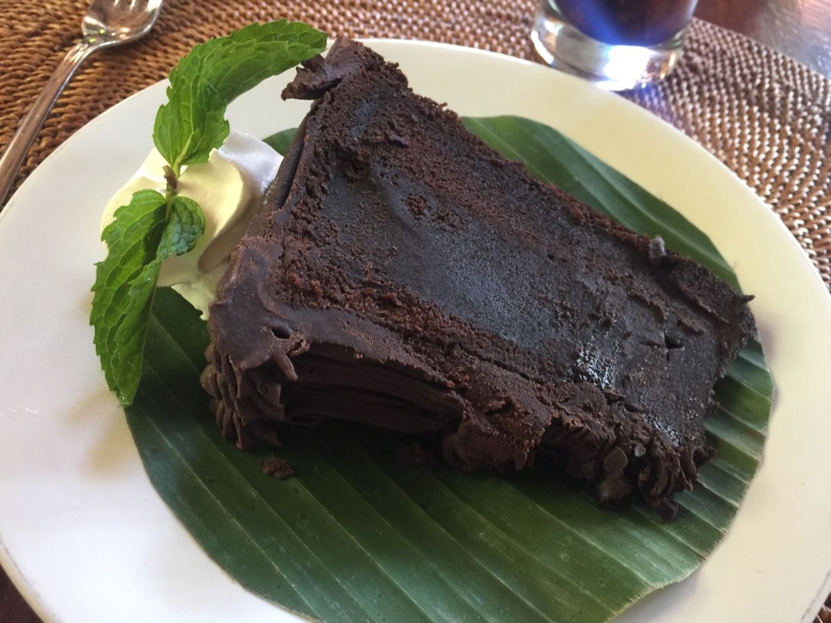 死ぬほど美味しいチョコレートケーキ、DEATH BY CHOCOLATE。...