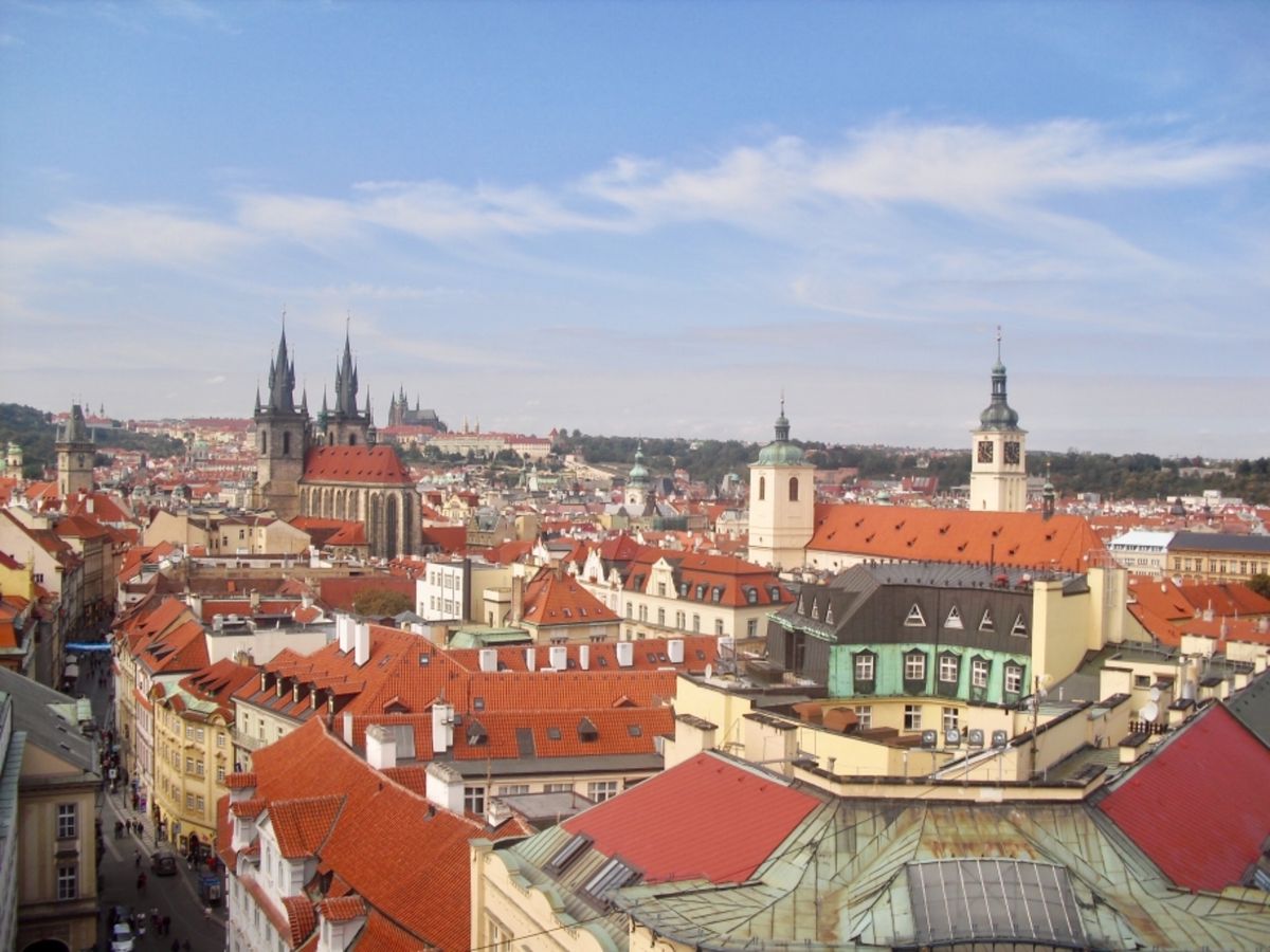 プラハ城のミュシャのステンドグラスは本当に素敵♪