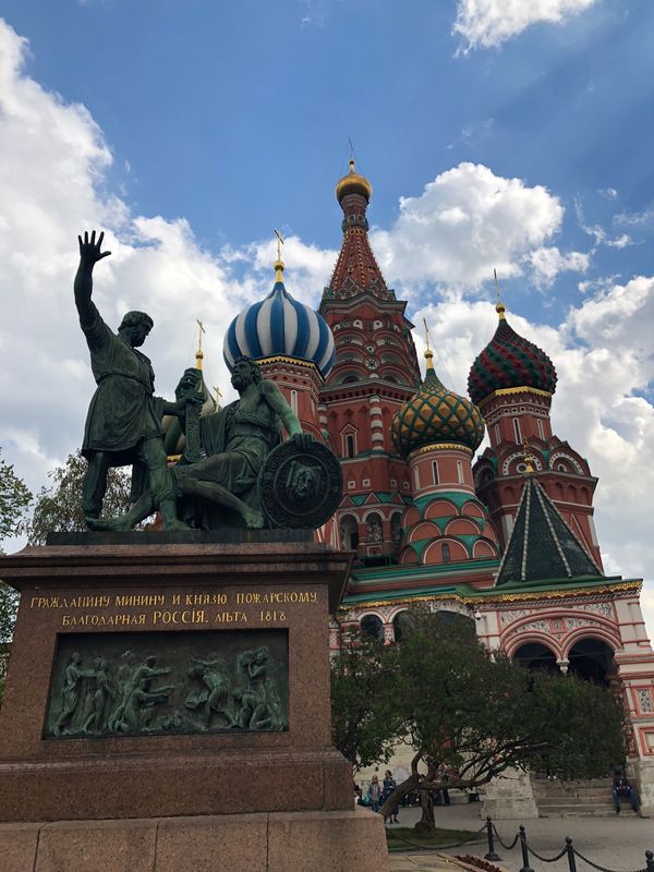 ロシア連邦・モスクワ「トランジットでモスクワ観光」の写真：フライト前の6時間ぐらいでサクッと観光し...