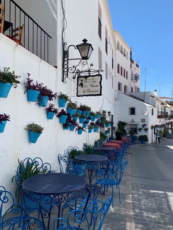 スペイン・グラナダ、ミハス、バルセロナ「スペイン」の写真：白い街ミハス
まさにインスタ映えの街！ど...