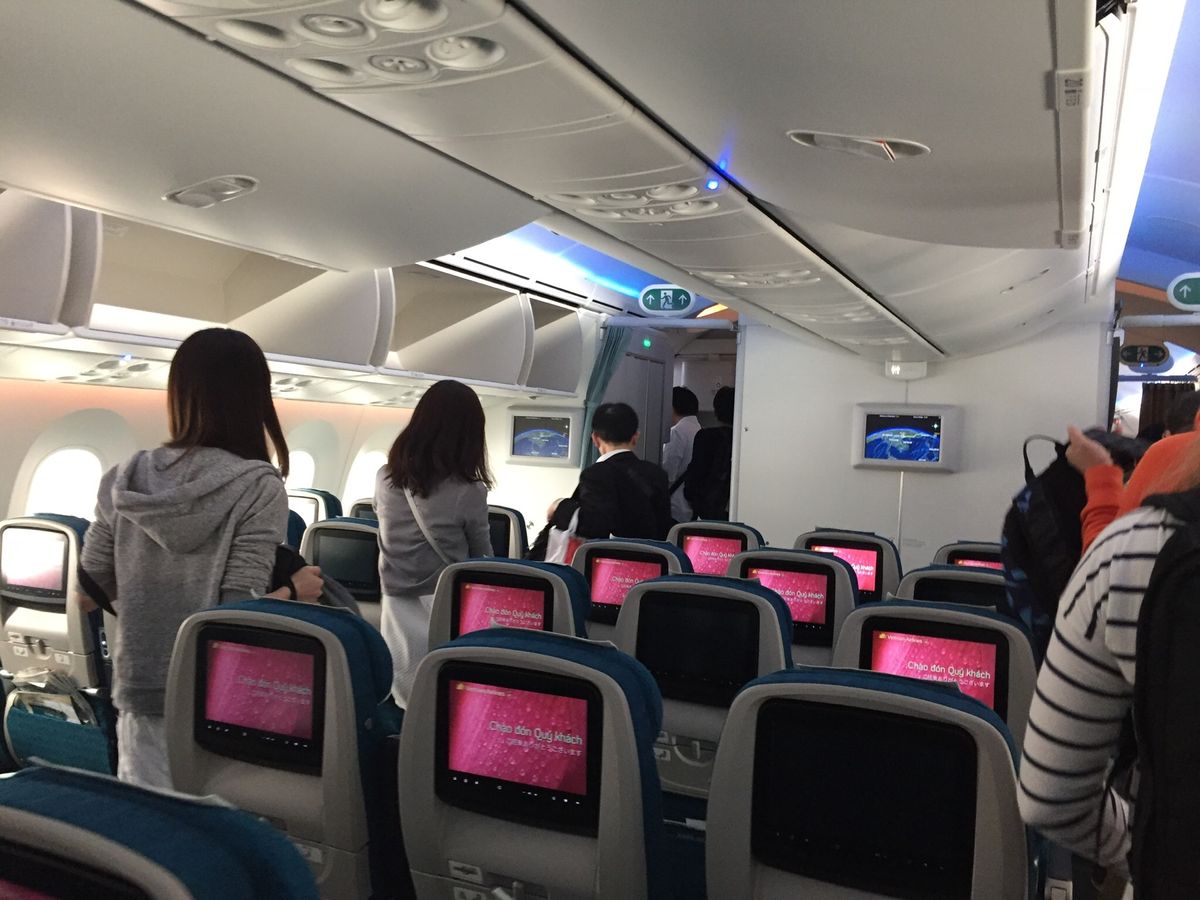 フライト✈️ベトナム航空