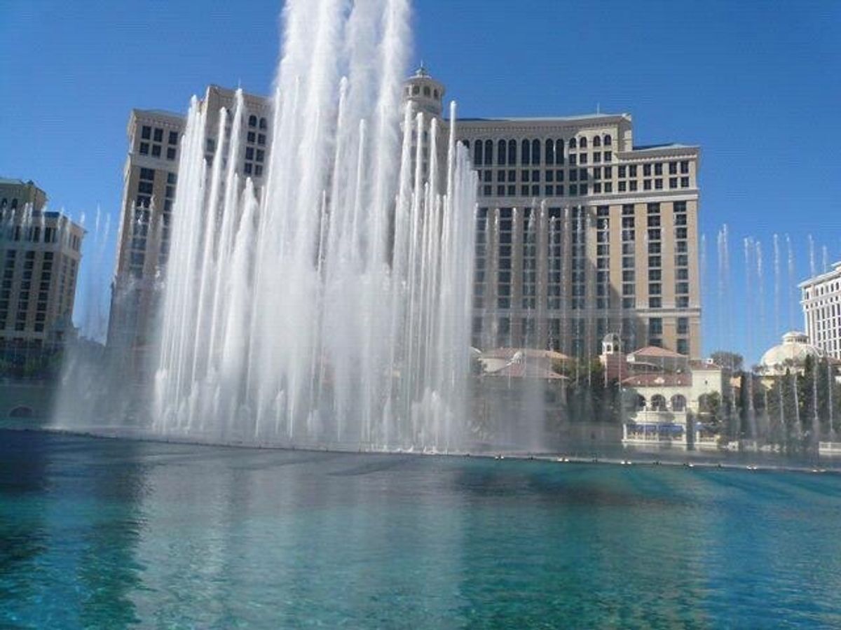 大好きなラスベガス/ベラージオの噴水ショー♡西海岸へ行ったら必ず行く場所。...