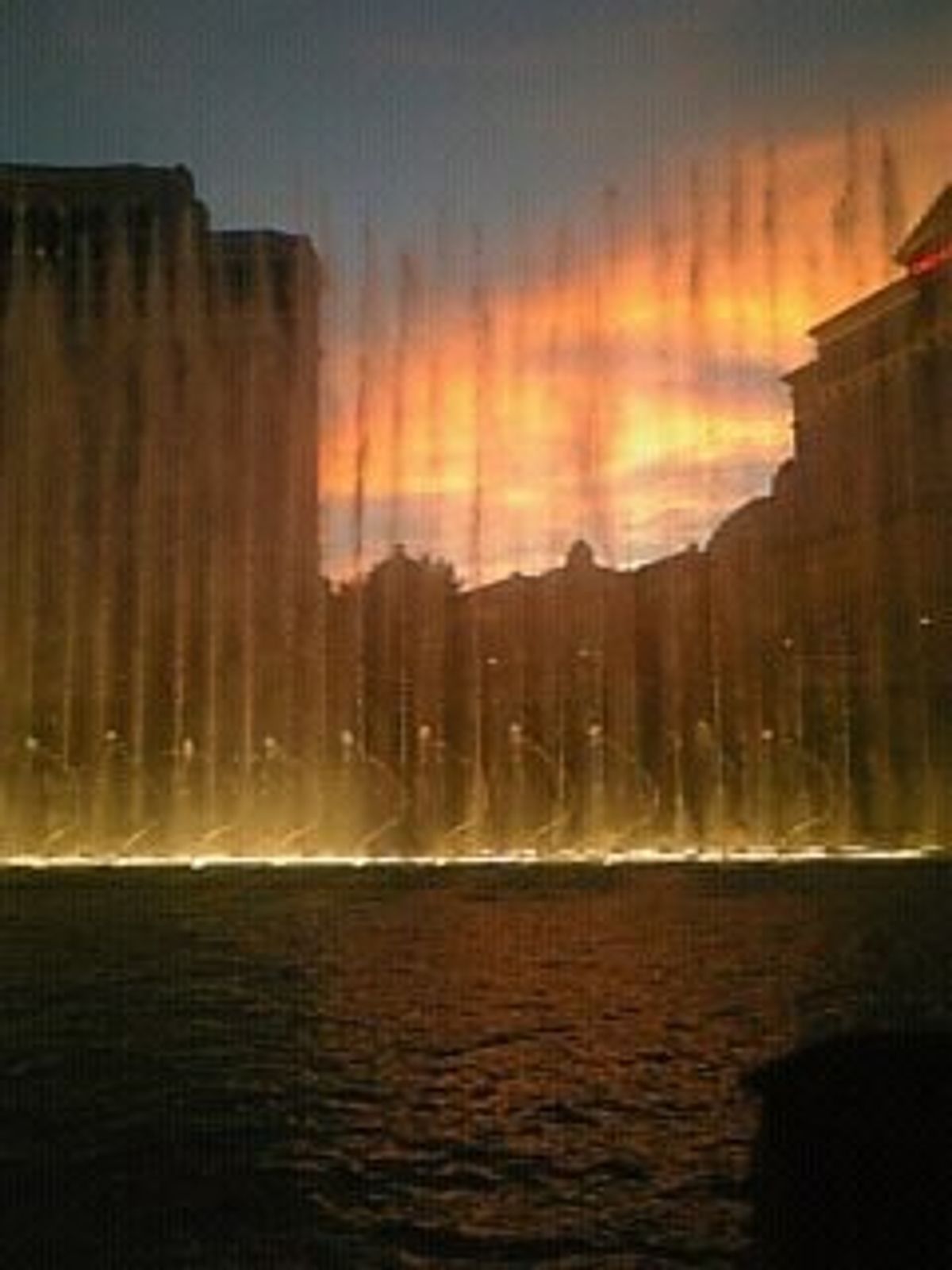 大好きなラスベガス/ベラージオの噴水ショー♡西海岸に行ったら必ず行く場所。...