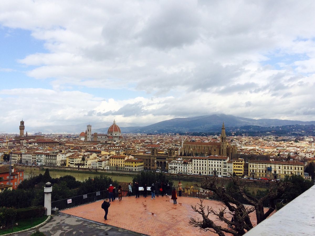 初イタリアは行きたいところが多すぎて、添乗員さん同行のツアーに参加🚩
効率...