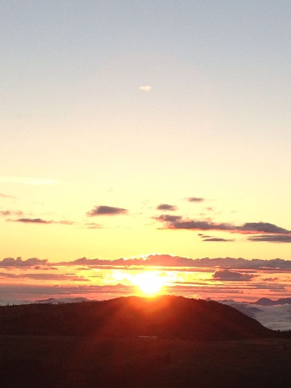 日本・長野「母娘で長野⛰王ケ頭ホテルから雲海をみる」の写真