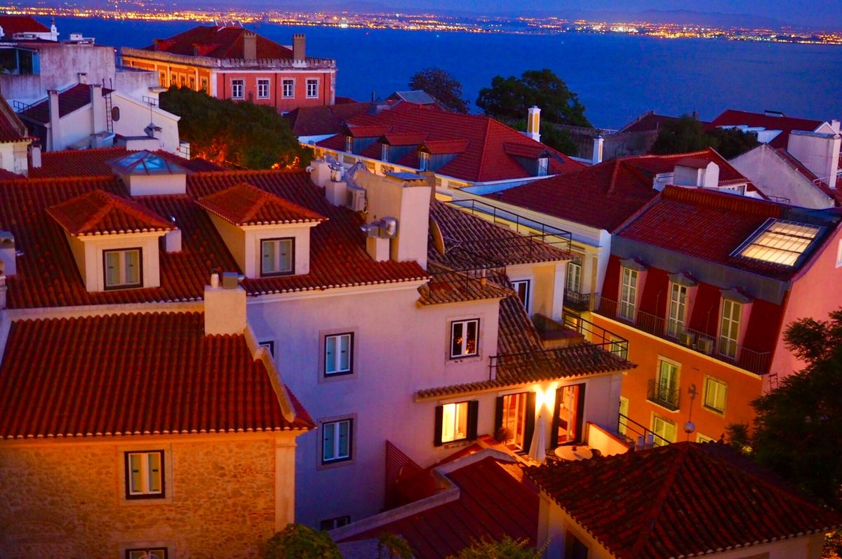 リスボンの街並み