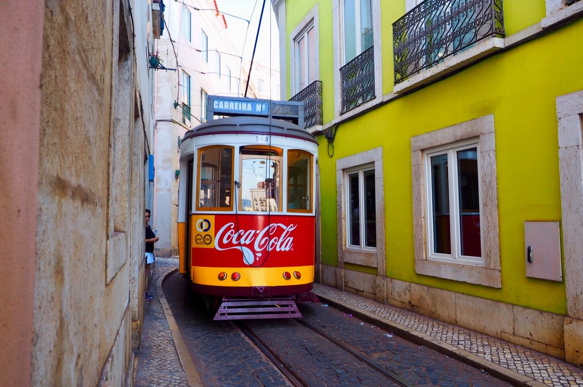 リスボンのトラムやケーブルカー
