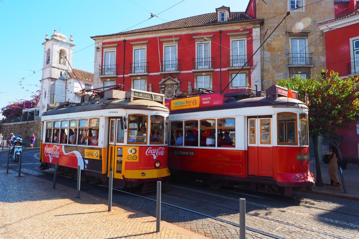 リスボンのトラムやケーブルカー