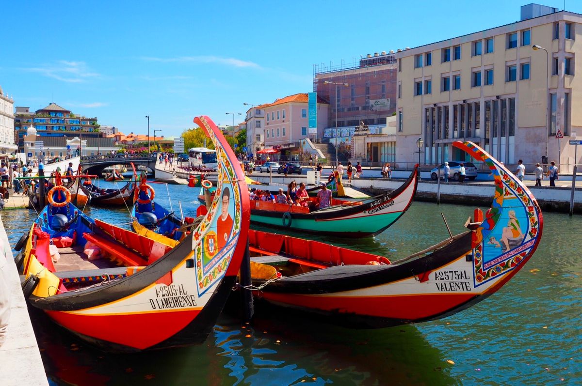 運河の町、アヴェイロ。