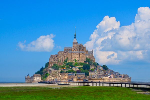 フランス・パリ「フランス：モンサンミッシェル、パリ」の写真：モンサンミッシェル
一泊して、静寂につつ...