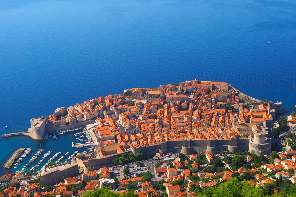 ドブロブニクは、景色、町並みともに本当に美しい。