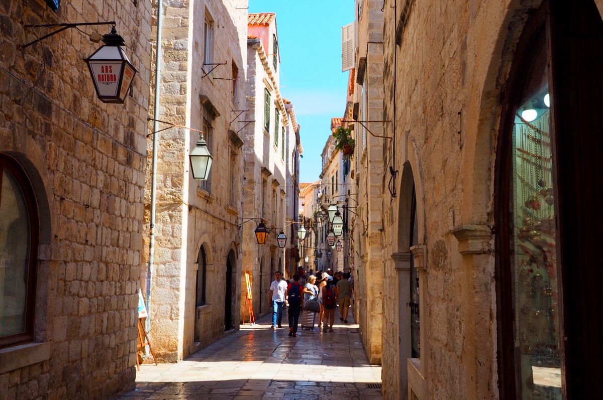 ドブロブニクは、景色、町並みともに本当に美しい。