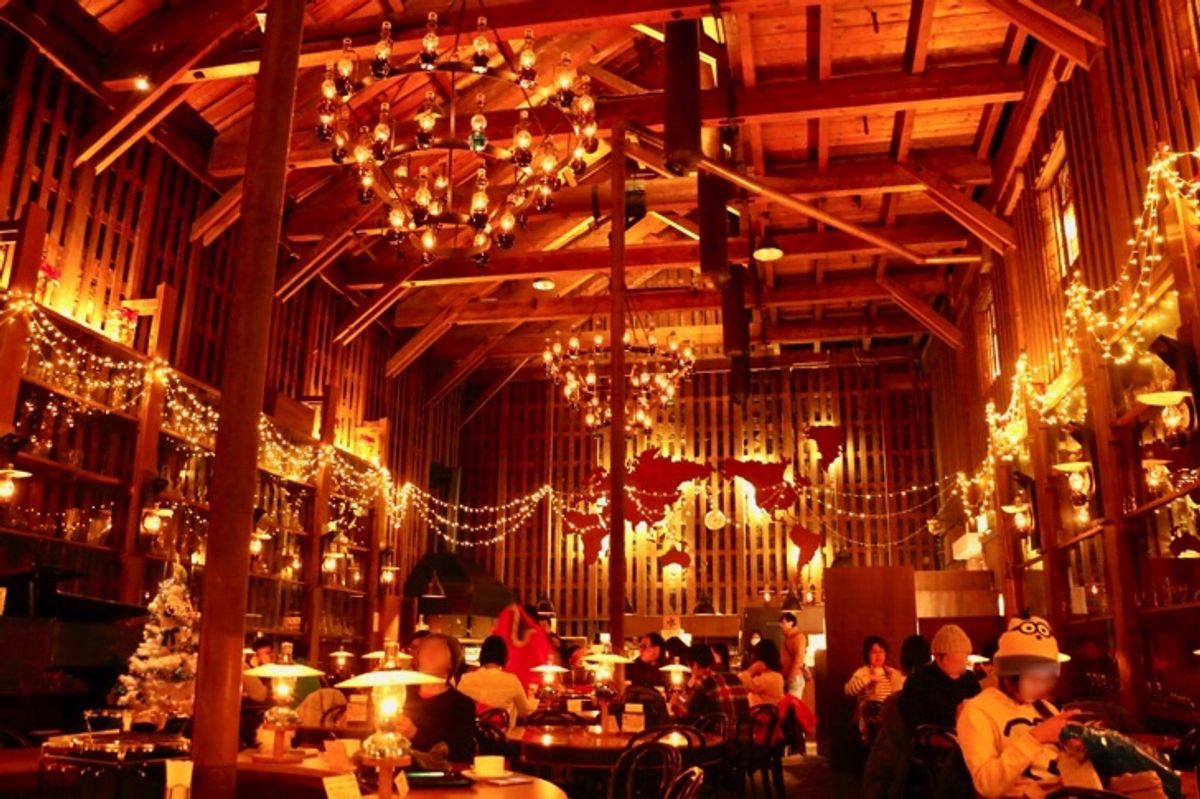 おとぎ話の世界みたい！ 北一ホールの喫茶室