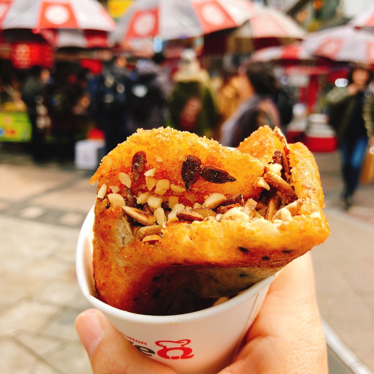 イチゴもナクチポックンもサムギョプサルもホットックも美味しかった。