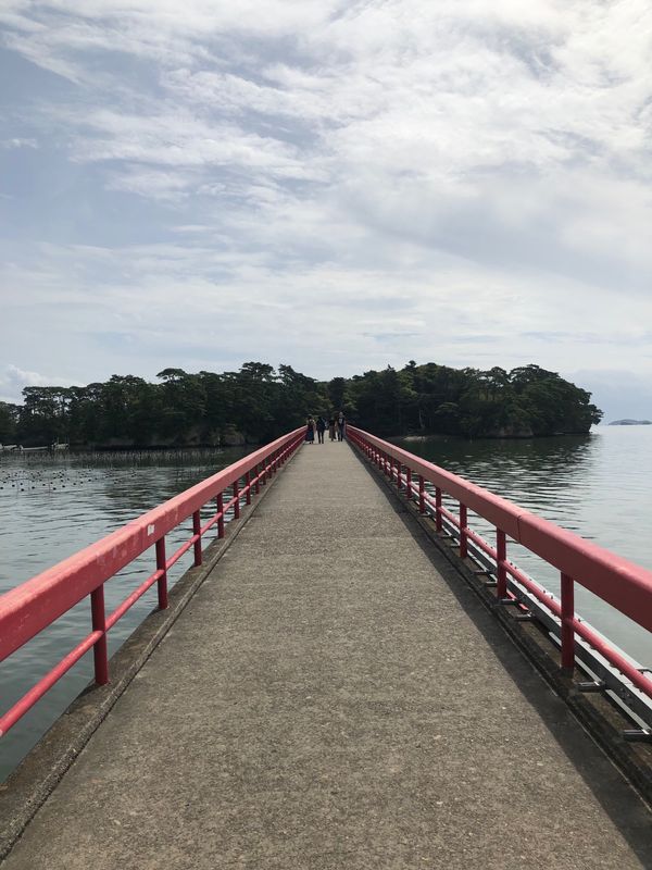 日本・松島、塩釜、仙台、女川「宮城」の写真：福浦島