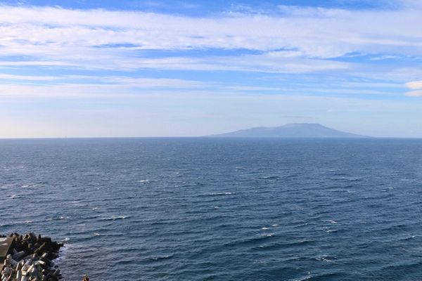 日本・東京「御蔵島」の写真：訪れたのは秋。夏には、イルカがたくさん見...