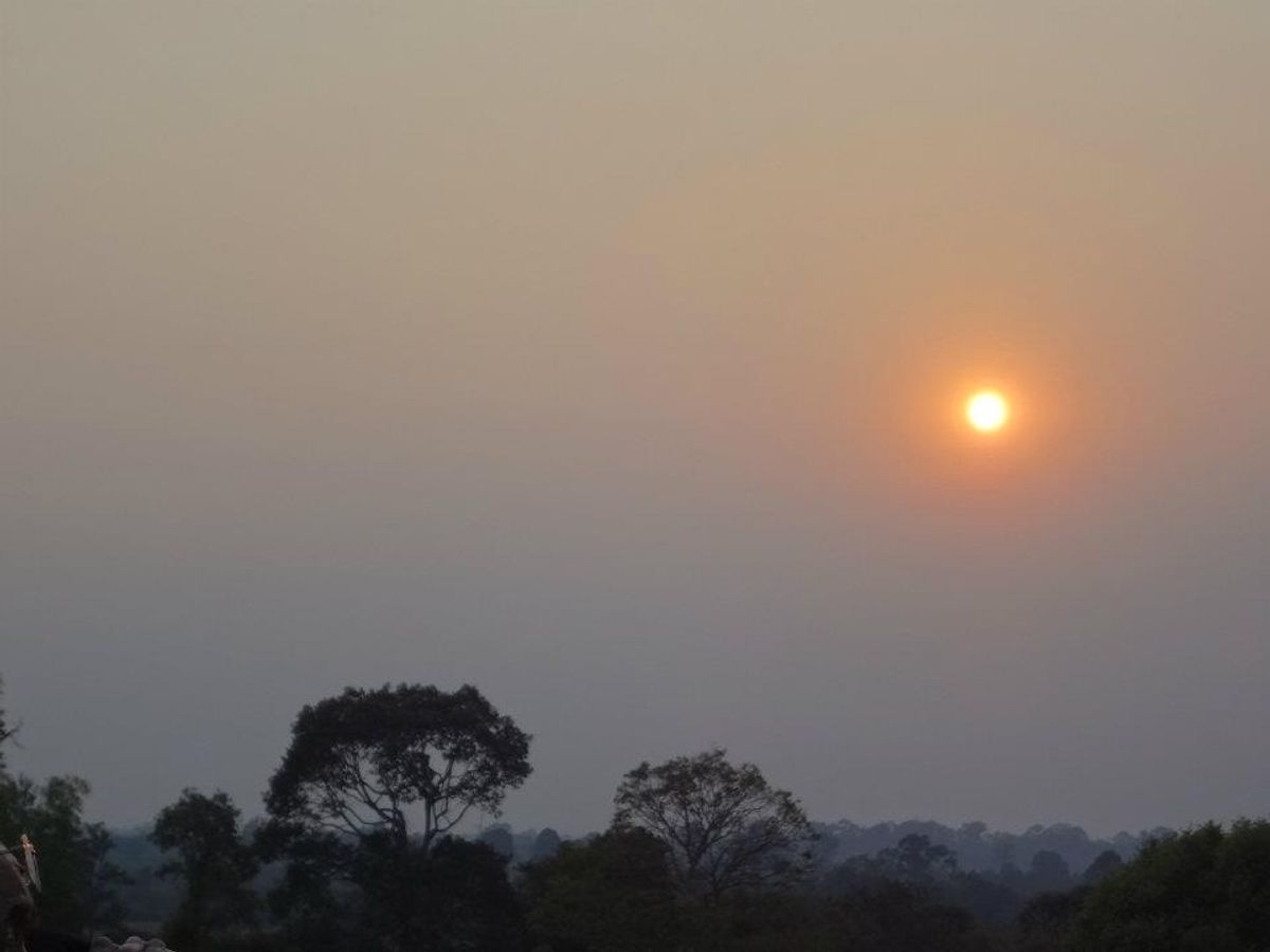 アンコールワットのサンライズはとても幻想的だった