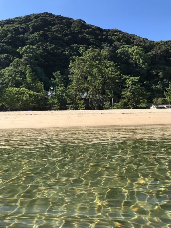 日本・洲本市「淡路島  洲本市」の写真：9月,
1回目の社員旅行
近場で海が見え...