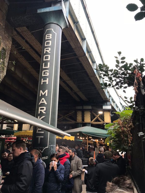 イギリス(英国)・ロンドン「ロンドン観光2018」の写真：バラ・マーケット