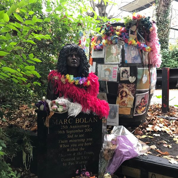 イギリス(英国)・ロンドン「ロンドン観光2018」の写真：マークボラン事故現場