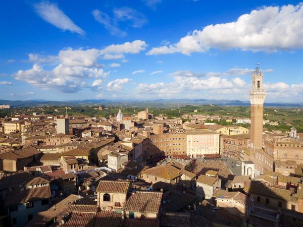 イタリア・フィレンツェ「イタリア：トスカーナの小さな町巡り」の写真：シエナ。