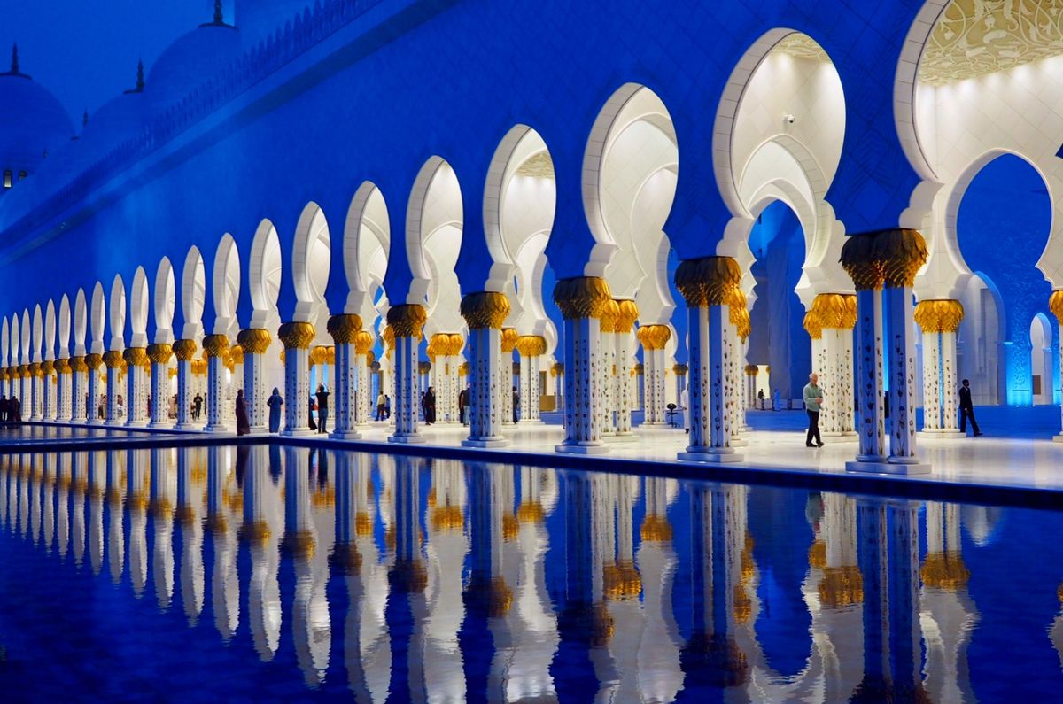 アブダビのシェイク・ザイード・グランドモスク