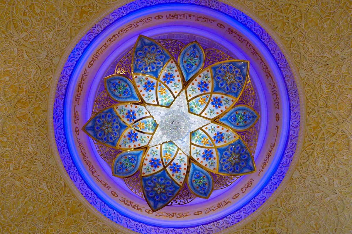 アブダビのシェイク・ザイード・グランドモスク