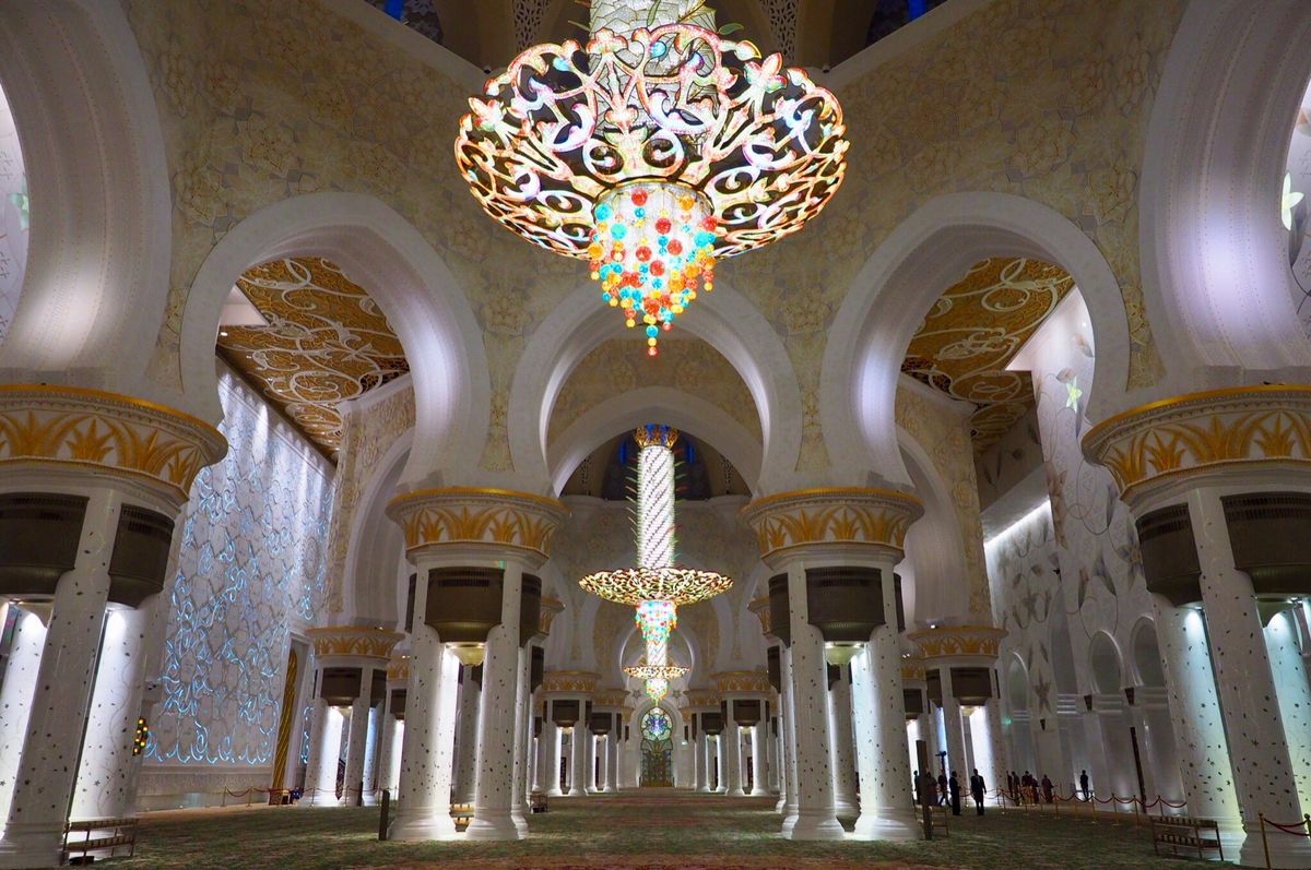 アブダビのシェイク・ザイード・グランドモスク