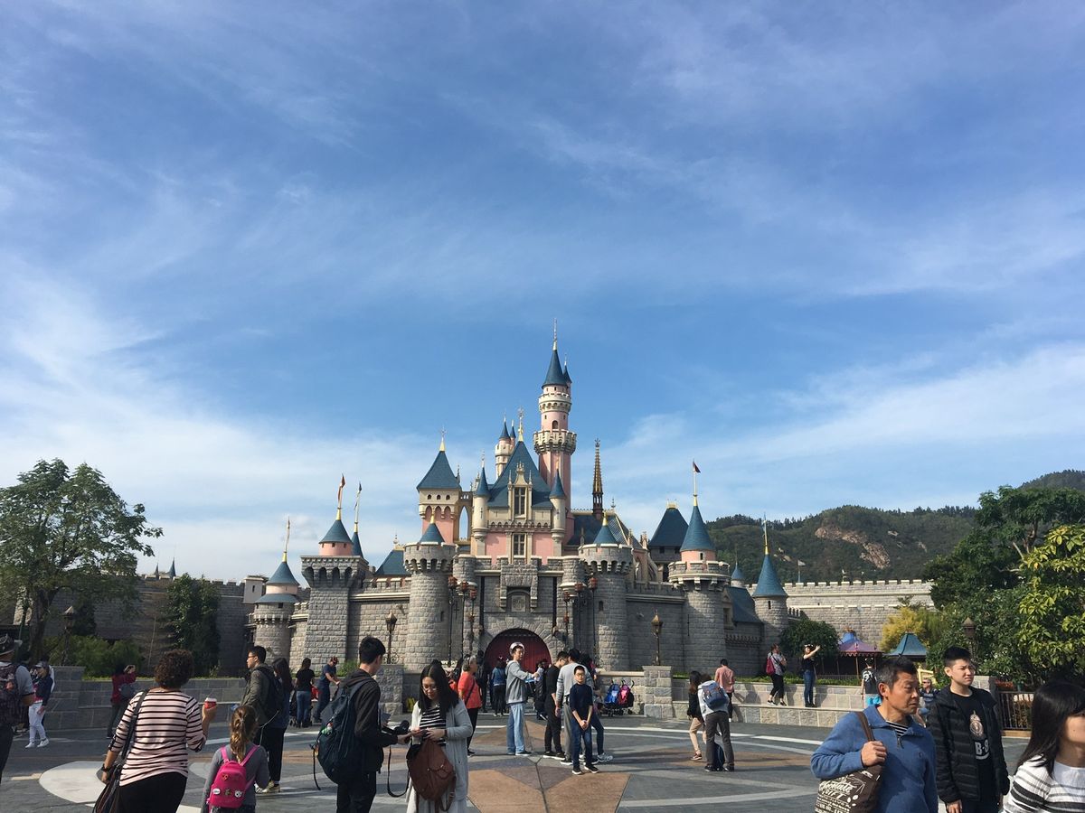 楽しみにしてた香港ディズニー🇭🇰入り口
