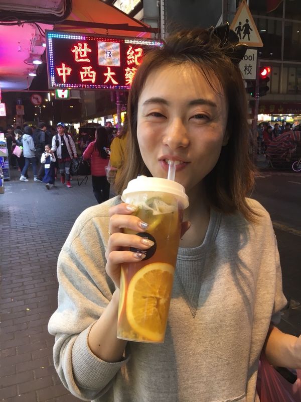 香港「香港ディズニー🇭🇰」の写真：おきまりのスタバにマック🍟
アニエス・ベ...