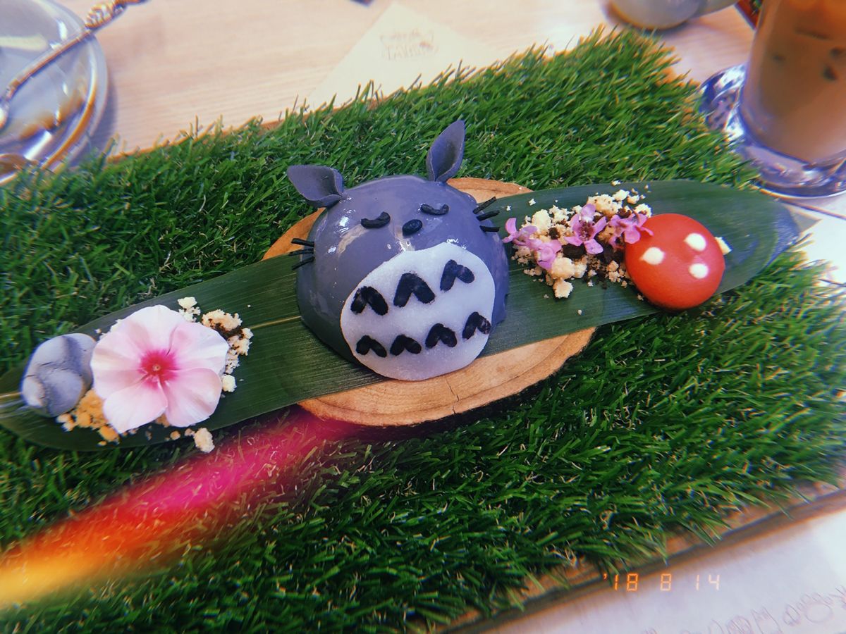 もいっこの目的！！
トトロカフェ〜♡♡