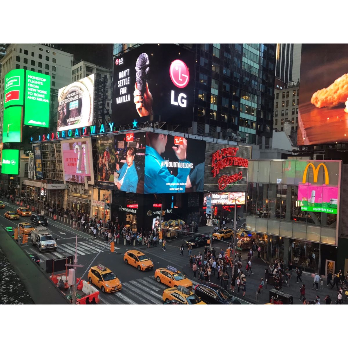 毎日どこ歩いてても楽しかった。ニューヨークにないものはないんじゃないかと思...