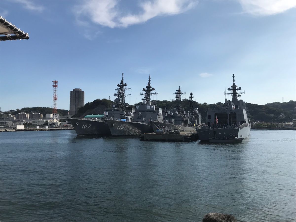 米軍基地の近くで新鮮な感覚でした。