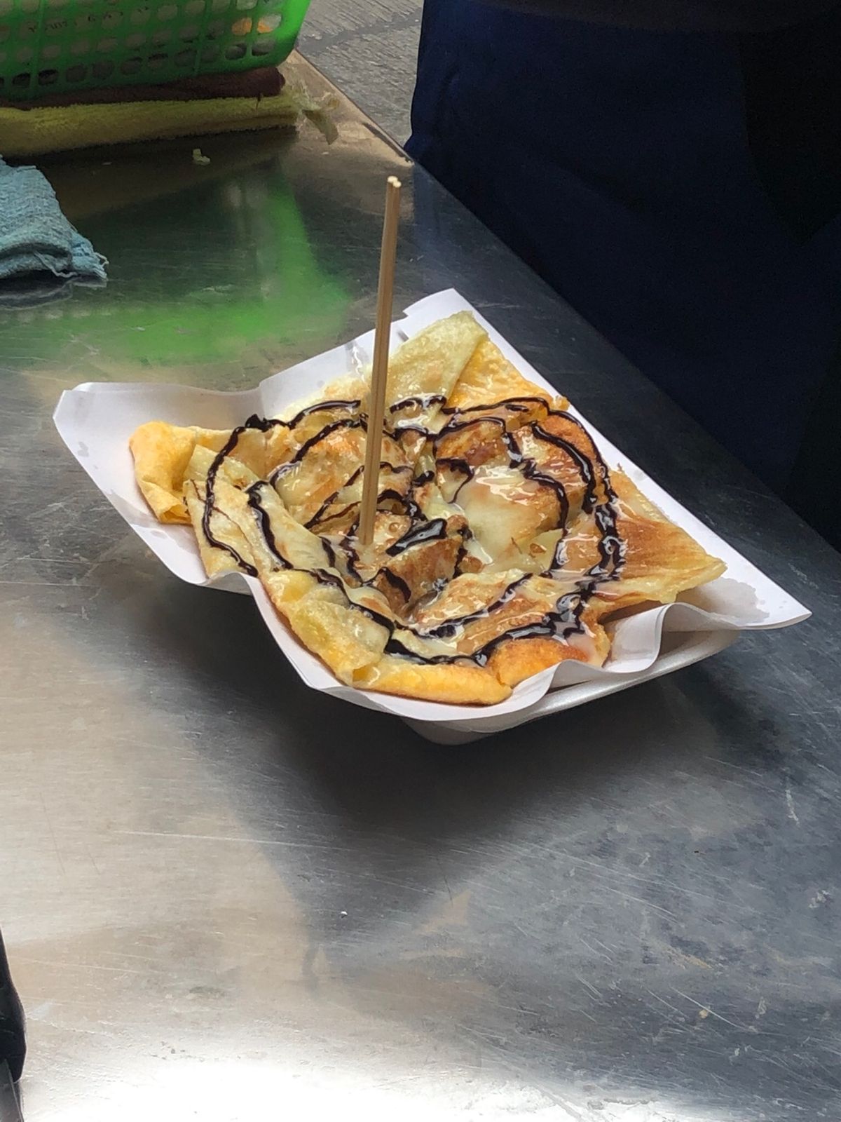 食べ物の写真しかなかった。。この中で一番高価なのはパンケーキ。ロッティ好き...