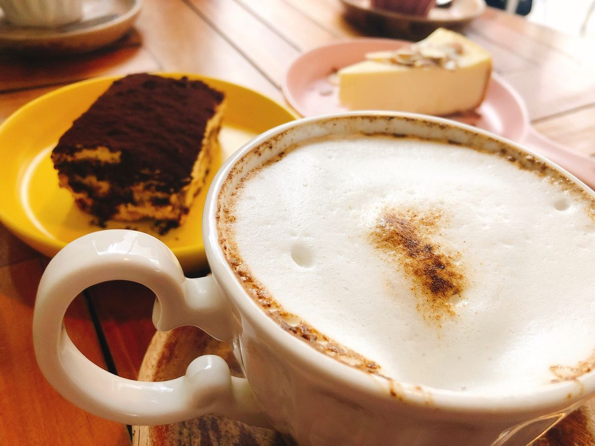 清渓川がきれいだったので！あとは今流行りのタイガーシュガーとわたしの行きつ...